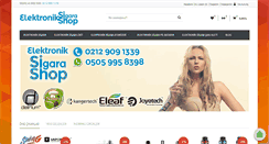 Desktop Screenshot of elektroniksigarashop.net